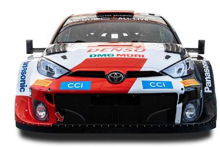 Rallye-WM 2022 - Vorstellung Rally1-Autos - Toyota GR Yaris