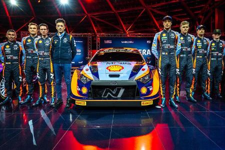 Rallye-WM 2022 - Vorstellung Rally1-Autos - Hyundai i20