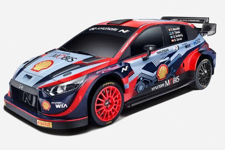 Rallye-WM 2022 - Vorstellung Rally1-Autos - Hyundai i20