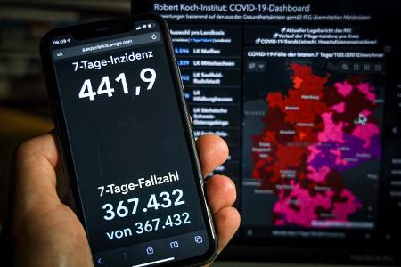 Aktuelle Zahlen Corona Inzidenz Hospitalisierung Impfzahlen