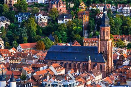 Platz eins schnappt sich, wie hätte es anderes sein sollen, eine Studentenstadt. Heidelberg hat nicht sehr viele Einwohner -...