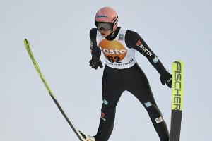 Geiger in Titisee-Neustadt zur Halbzeit Zweiter