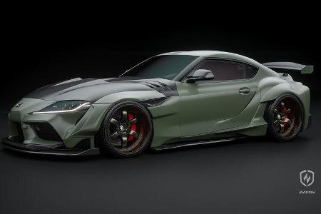 01/2022, Zacoe Performance Toyota Supra mit Widebody-Kit
