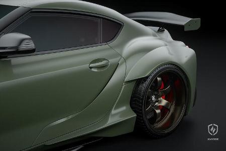 01/2022, Zacoe Performance Toyota Supra mit Widebody-Kit