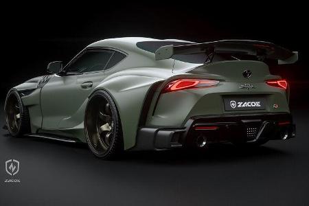 01/2022, Zacoe Performance Toyota Supra mit Widebody-Kit