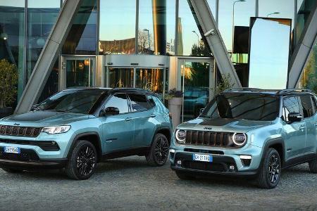 Jeep Compass und Renegade E-Hybrid 2022