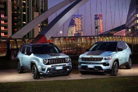 Jeep Compass und Renegade E-Hybrid 2022