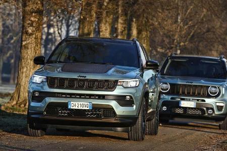 Jeep Compass und Renegade E-Hybrid 2022