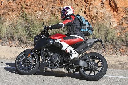 KTM-Brabus 1300 R Erlkönig