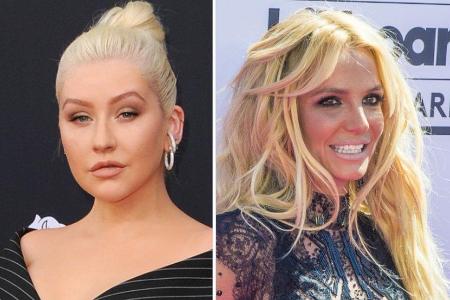 Christina Aguilera (li.) will Britney Spears unterstützen.