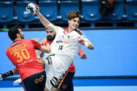 Im ersten Spiel der Hauptrunde traf die deutsche Nationalmannschaft bei der Handball-EM am Donnerstag auf Spanien. Gegen den...