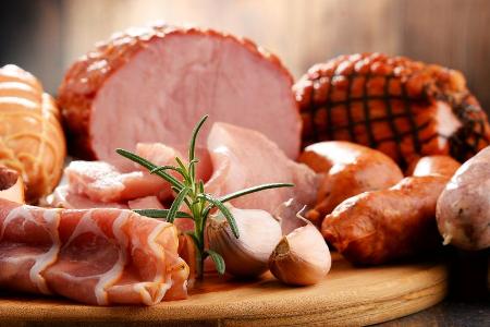 Kühlschrank Fleisch