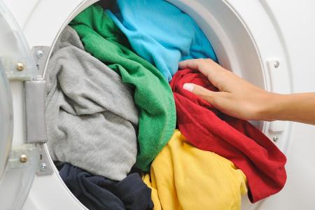 Waschfehler überfüllte Waschmaschine