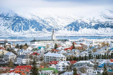 Sicherste Länder Island Reykjavik