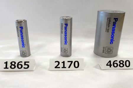 Lithiumionen-Batterien von Panasonic