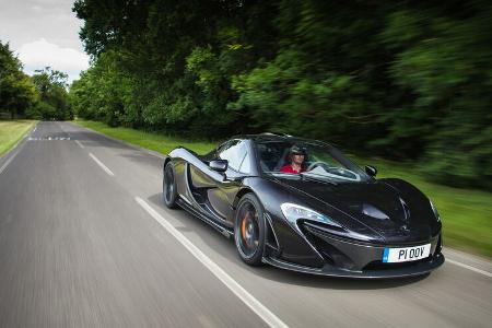 McLaren P1, Frontansicht