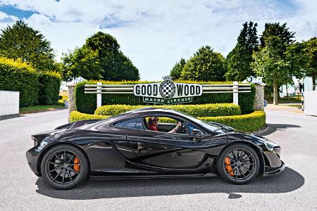 McLaren P1, Seitenansicht
