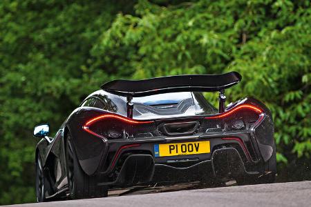 McLaren P1, Heckansicht
