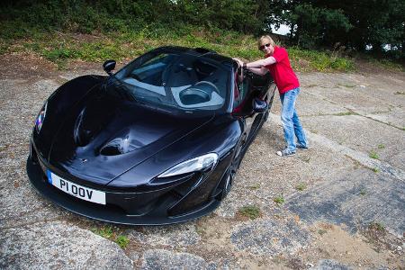 McLaren P1, Frontansicht