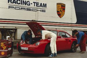 911-Prototyp mit Audi-V8 im Heck