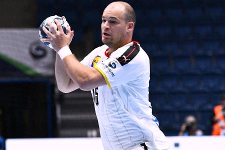 Fungierte als Backup von Julian Köster. Brachte von der Bank aus aber zu wenig Energie in das deutsche Spiel. Steuerte gegen Schweden drei Tore bei, blieb ansonsten aber äußerst blass.
