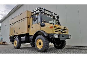 Unimog und Mercedes-Lkw als Extrem-Offroad-Camper
