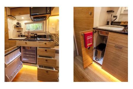 Blissmobil Innenausbau 13 Fuß