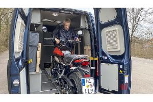 Alltagstauglicher Campervan für Biker
