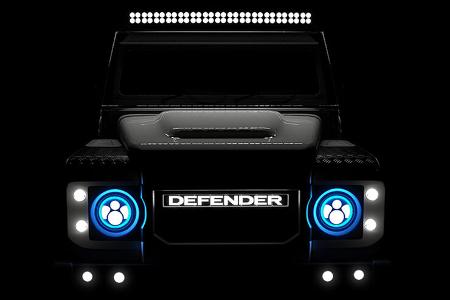 East Coast Defender Land Rover mit Tesla-Elektroantrieb