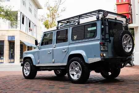 02/2022, E.C.D. Land Rover Defender 110 mit Tesla-Antrieb