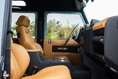 02/2022, E.C.D. Land Rover Defender 110 mit Tesla-Antrieb