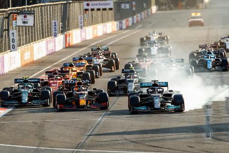 Lewis Hamilton - Mercedes - GP Aserbaidschan 2021