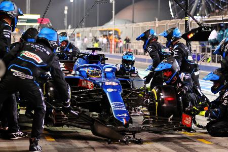 Fernando Alonso - Alpine - GP Bahrain 2021