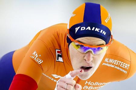 Die höchstdekorierte Eisschnellläuferin der Geschichte. Elf olympische Medaillen hat Ireen Wüst bisher für die Niederlande geholt, fünfmal Gold, fünfmal Silber und einmal Bronze. In Peking ist die 35-Jährige zum fünften Mal seit Turin 2006 im Zeichen der Ringe am Start, bisher gewann sie jedes Mal mindestens einmal Gold.