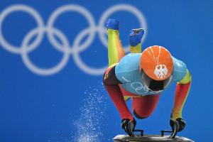 Skeletonis gehen optimistisch in den Olympia-Wettkampf