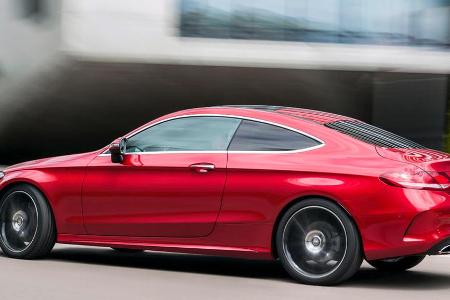 Die abfallende Coupé-Form wurde von den Designern perfekt gelöst