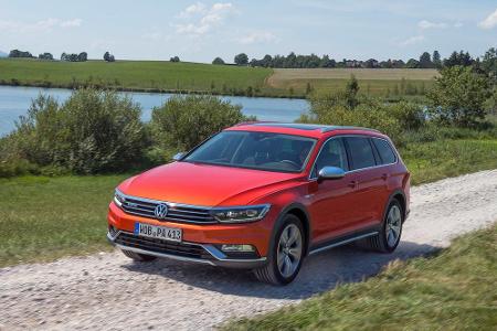 Für Offroad-Fahrten höher gelegt: VW Passat Alltrack