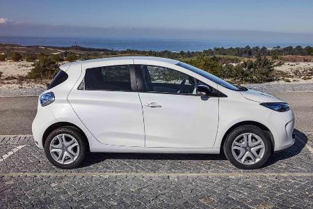 Der Zoe in der neuen Version mit realistischen 280 Kilometer Reichweite