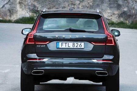 Hinter der Heckklappe des XC60 verbirgt sich viel Stauraum