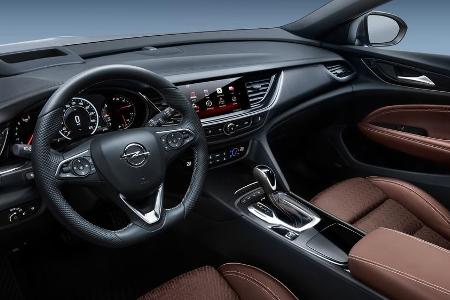 Das Cockpit des Insigna hat Oberklasse-Niveau