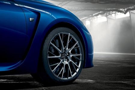 BBS-Spezialfelge am Lexus RC-F