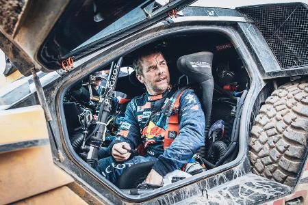 Der Franzose Sébastien Loeb liegt derzeit auf dem ersten Platz bei der Rallye Dakar
