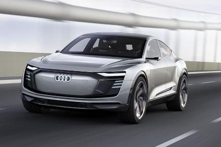 Der e-tron Sportback von Audi