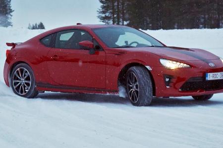 Drift-Spaß: Der GT 86 auf Eis und Schnee in Finnland