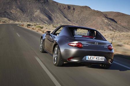 Der Mazda MX-5 RF ist ein puristisches Spaßmodell geblieben