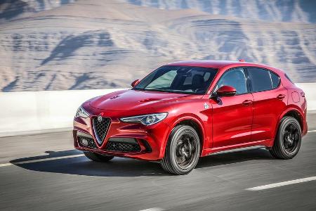 Alfa Romeo Stelvio Quadrifoglio: Power-SUV mit Ferrari-Unterstützung