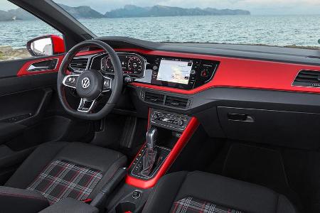 Der neue Polo GTI hat Innen mehr Platz als sein Vorgänger