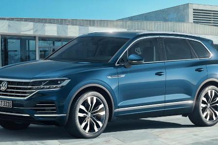 In Peking vorgestellt: der neue VW Touareg