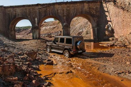 Der G 500 mit Biturbo-Motor ist 422 PS stark