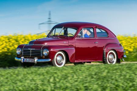 Volvo PV 444, Seitenansicht